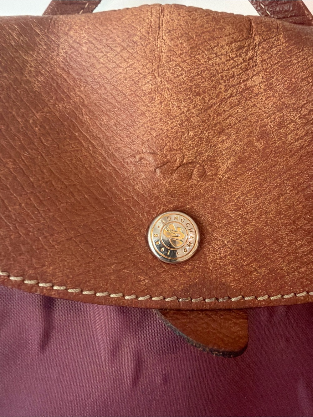 Authentic longchamp backpack - Picture 2 of 5